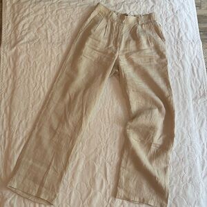 Quince 100% European linen trousers